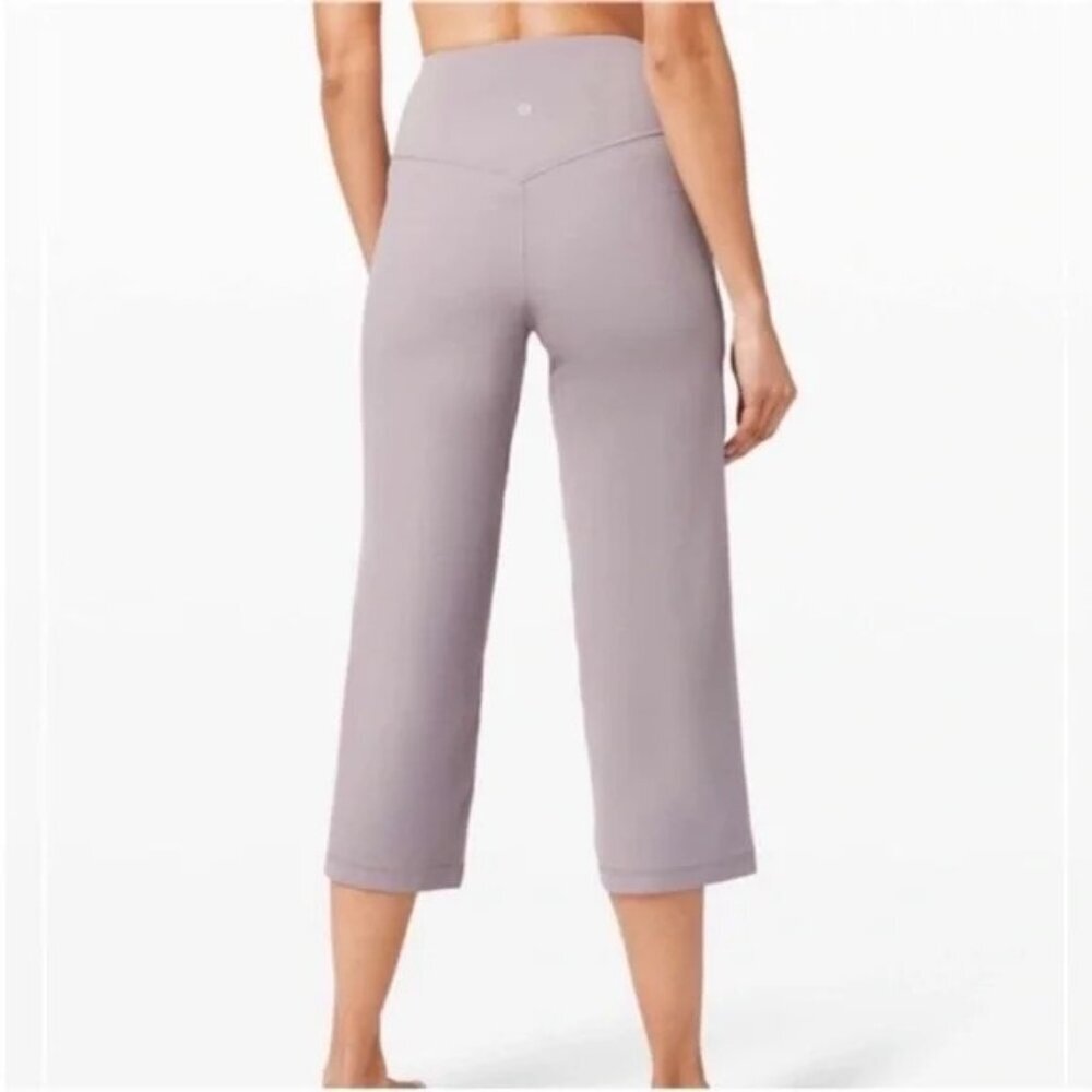 lululemon athletica Align High-Rise Wide-Leg Crop Pants - Size 4 - Picture 2 of 7